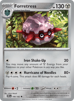 Forretress - pokemon TCG Card