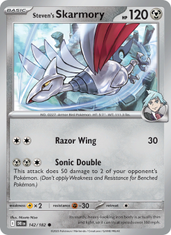 Steven's Skarmory - pokemon TCG Card