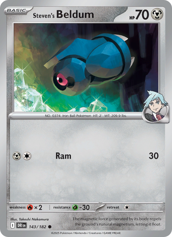 Steven's Beldum - Pokémon TCG Card