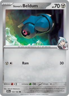 Steven's Beldum - pokemon TCG Card