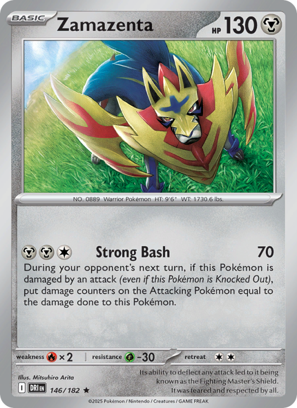 Zamazenta - Pokémon TCG Card