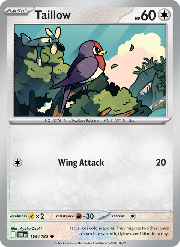 Taillow - Pokémon TCG Card