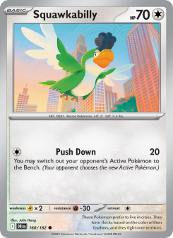 Squawkabilly - pokemon TCG Card