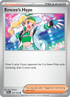 Emcee's Hype - pokemon TCG Card