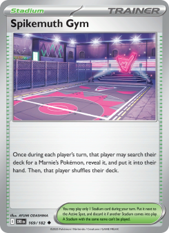 Spikemuth Gym - pokemon TCG Card