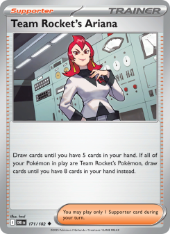 Team Rocket's Ariana - pokemon TCG Card