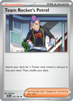 Team Rocket's Petrel - pokemon TCG Card