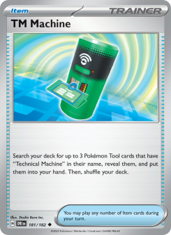TM Machine - pokemon TCG Card