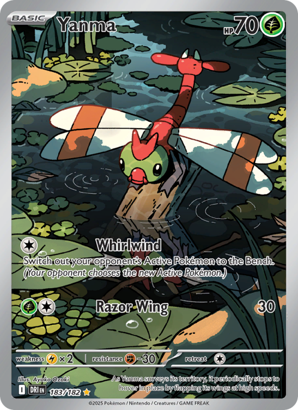 Yanma - Pokémon TCG Card
