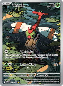 Yanma - pokemon TCG Card