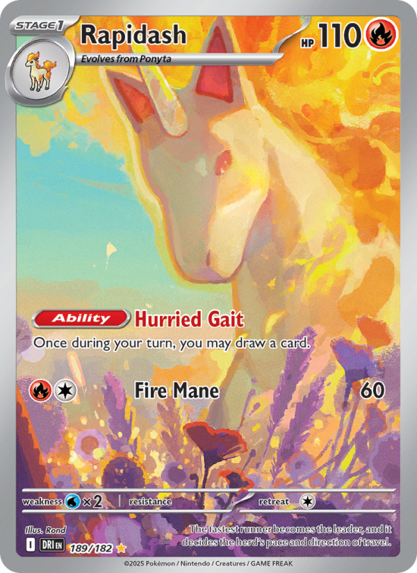 Rapidash - Pokémon TCG Card