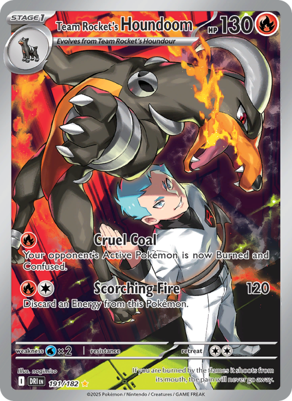 Team Rocket's Houndoom - Pokémon TCG Card