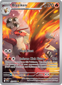 Blaziken - pokemon TCG Card