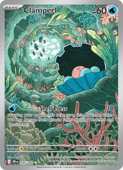 Clamperl - pokemon TCG Card