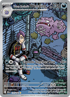 Team Rocket's Weezing - pokemon TCG Card