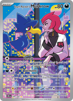 Team Rocket's Murkrow - pokemon TCG Card