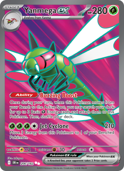 Yanmega ex - pokemon TCG Card