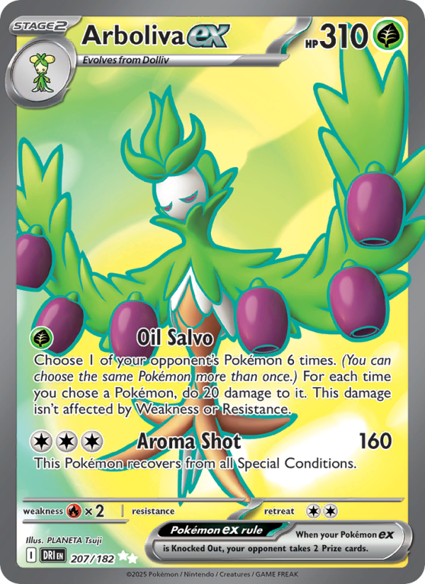 Arboliva ex - Pokémon TCG Card