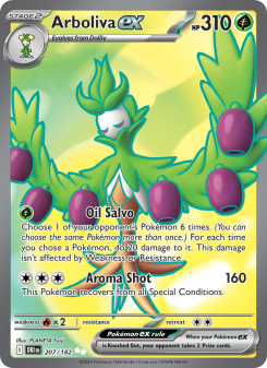 Arboliva ex - pokemon TCG Card