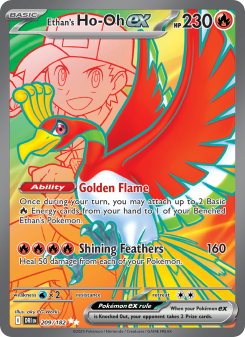 Ethan's Ho-Oh ex - pokemon TCG Card