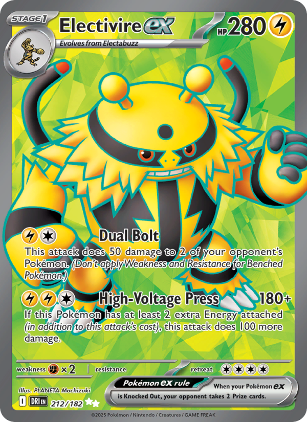 Electivire ex - Pokémon TCG Card