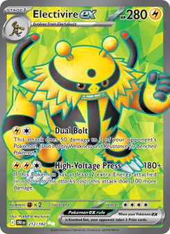 Electivire ex - pokemon TCG Card
