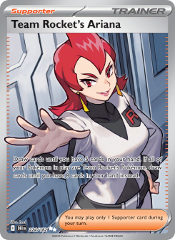 Team Rocket's Ariana - pokemon TCG Card