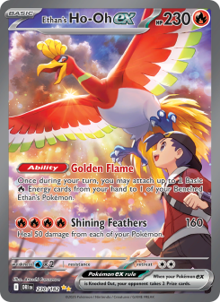 Ethan's Ho-Oh ex - pokemon TCG Card