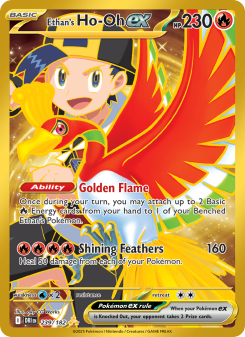 Ethan's Ho-Oh ex - pokemon TCG Card