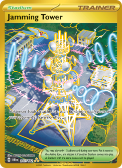 Jamming Tower - pokemon TCG Card