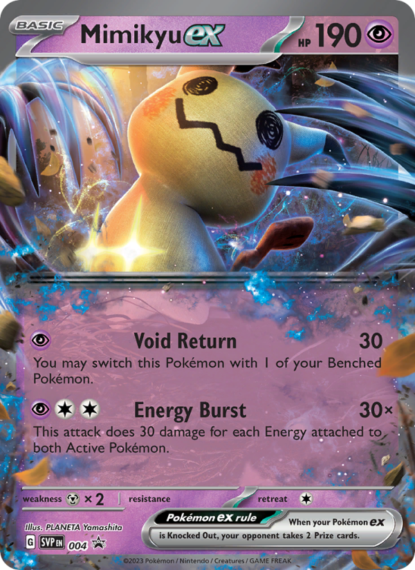 Mimikyu ex - Pokémon TCG Card