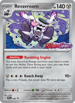 Revavroom - pokemon TCG Card