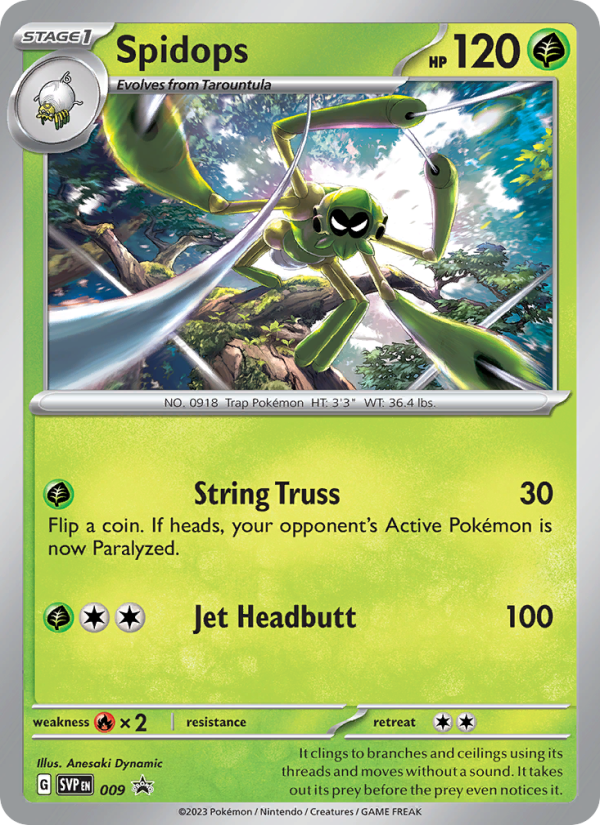 Spidops - Pokémon TCG Card