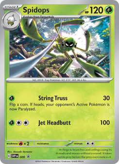 Spidops - pokemon TCG Card