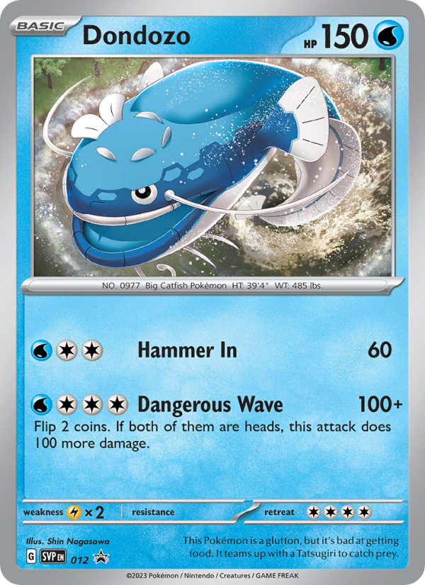 Dondozo - Pokémon TCG Card