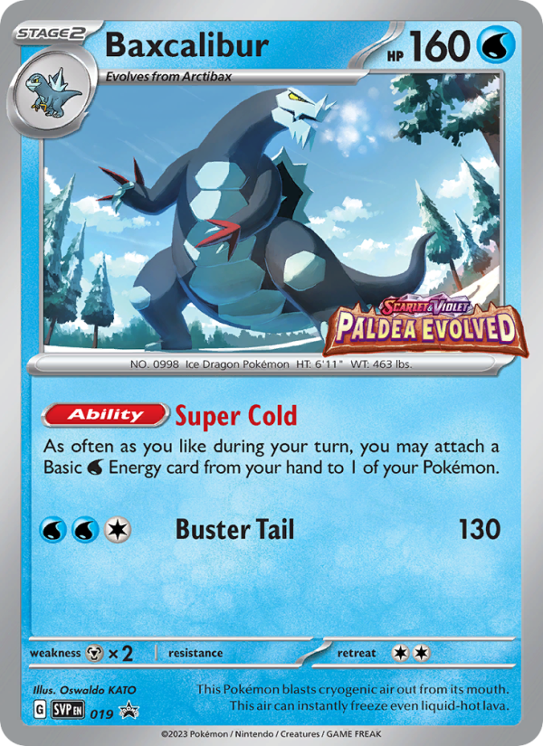 Baxcalibur - Pokémon TCG Card