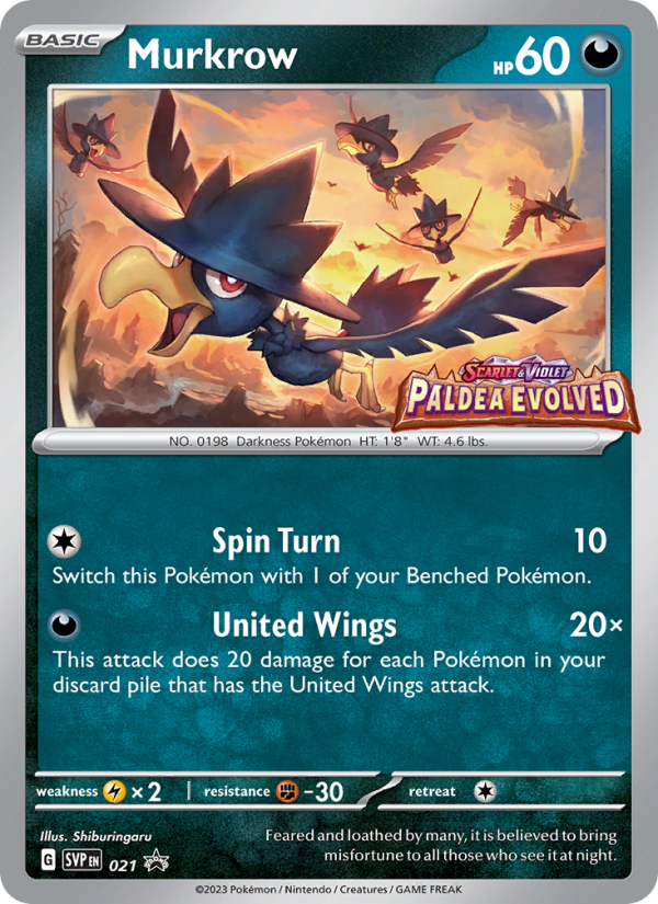 Murkrow - Pokémon TCG Card
