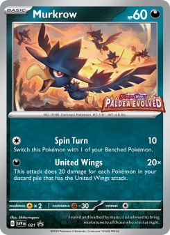 Murkrow - pokemon TCG Card