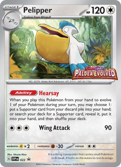 Pelipper - pokemon TCG Card