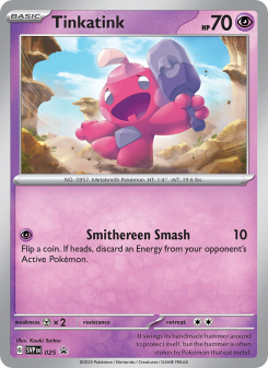 Tinkatink - pokemon TCG Card
