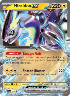 Miraidon ex - pokemon TCG Card