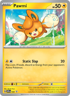 Pawmi - pokemon TCG Card