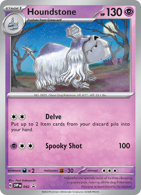 Houndstone - Pokémon TCG Card