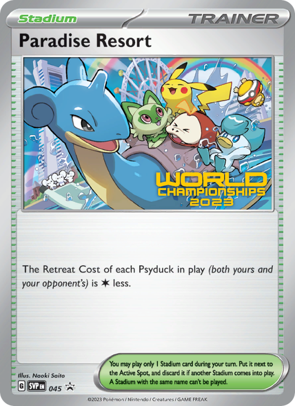 Paradise Resort - Pokémon TCG Card