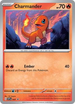 Charmander - pokemon TCG Card