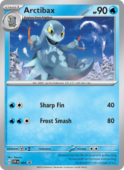 Arctibax - pokemon TCG Card