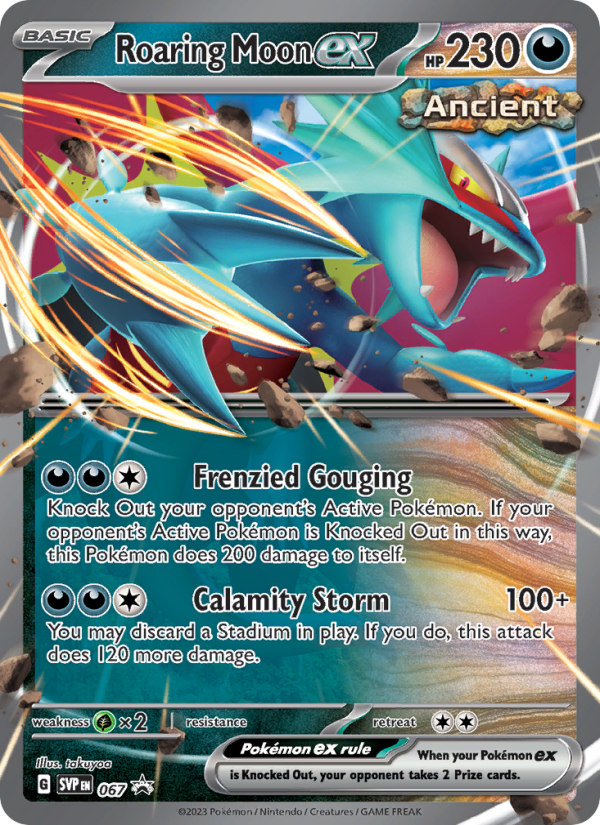 Roaring Moon ex - Pokémon TCG Card