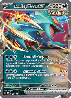 Roaring Moon ex - pokemon TCG Card