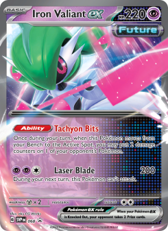 Iron Valiant ex - pokemon TCG Card