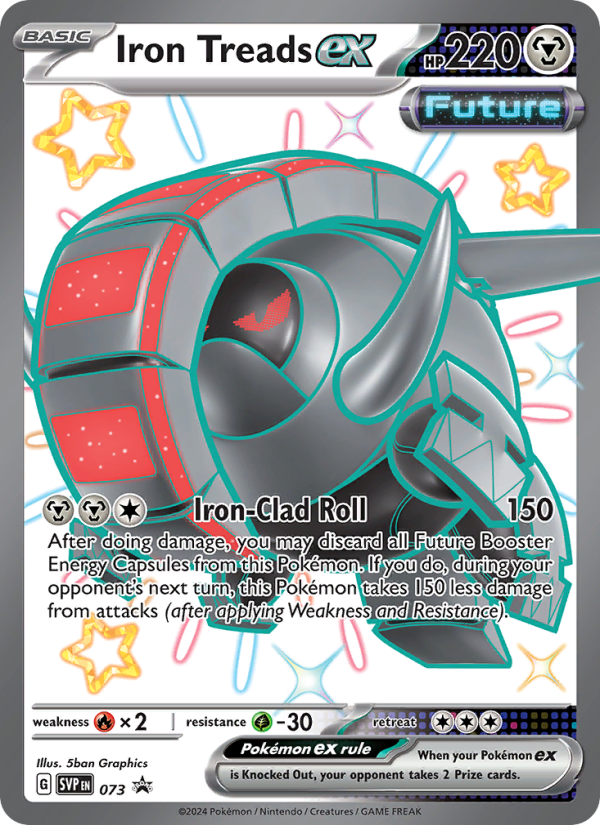 Iron Treads ex - Pokémon TCG Card